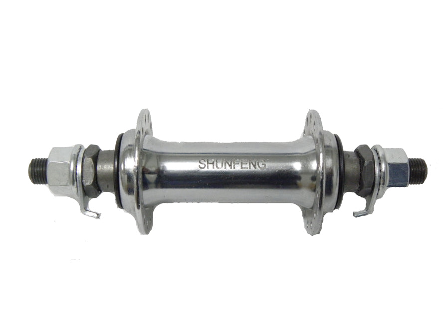 Bisiklet Shunfeng 28 Delik Ön Göbek (Nikel)