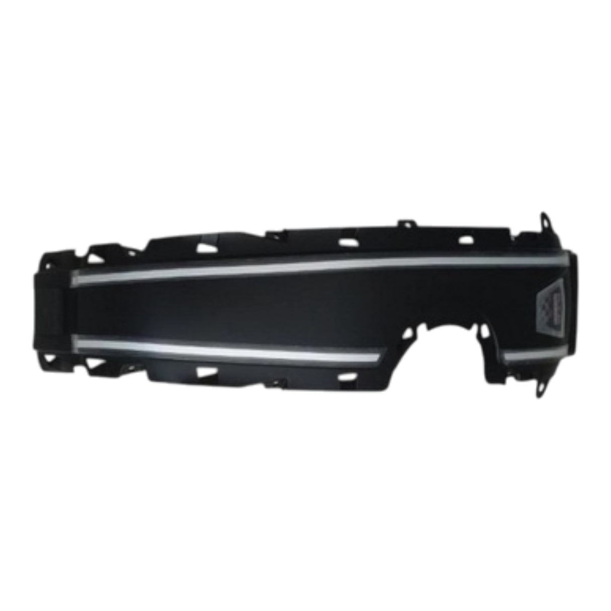 TVS Apache RTR 200 Benzin Depo Kapağı Orta Kısım (Siyah) (N92262608FG)