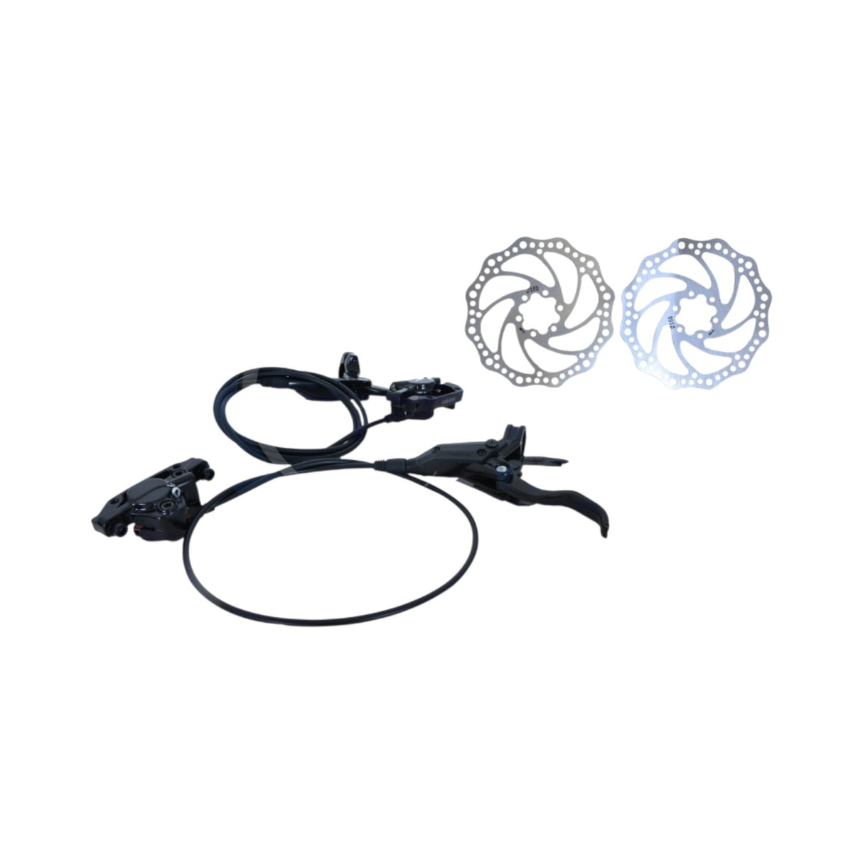 Bisiklet Hidrolik Fren Seti (Ön ve Arka) (Rotor 160-Kablo 80-140 cm) Rectus
