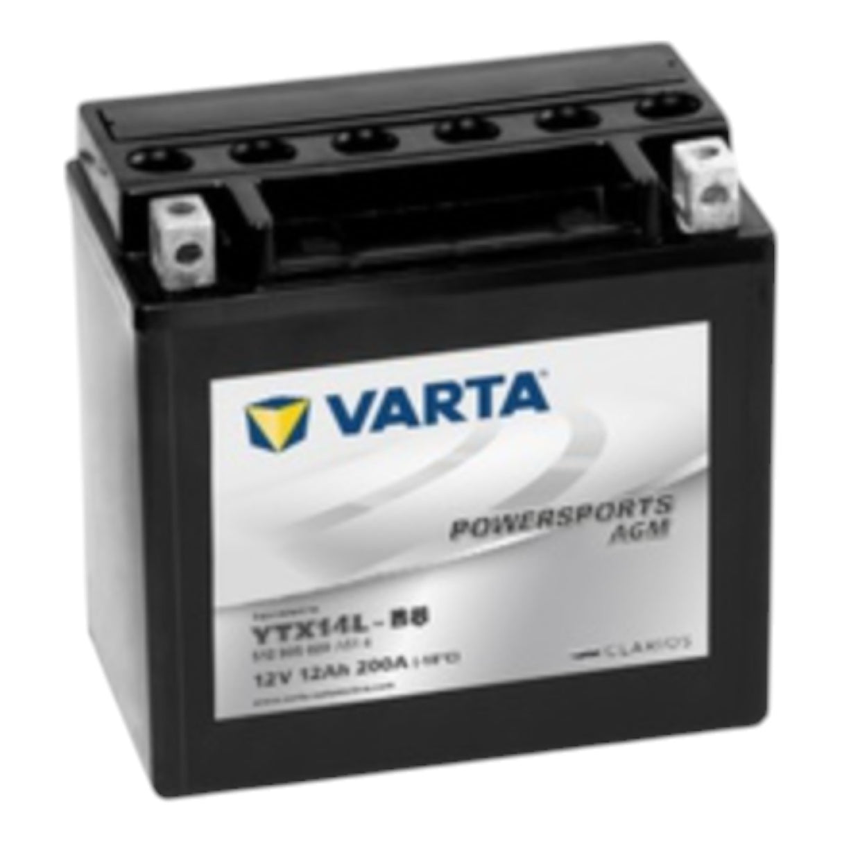 Varta Motosiklet Aküsü YTX14L-BS 12V12Ah (Suyu Yanında)