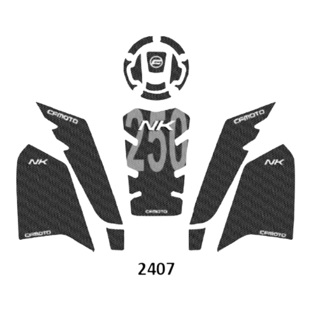 CF Moto 250 NK Tank Pad 2407