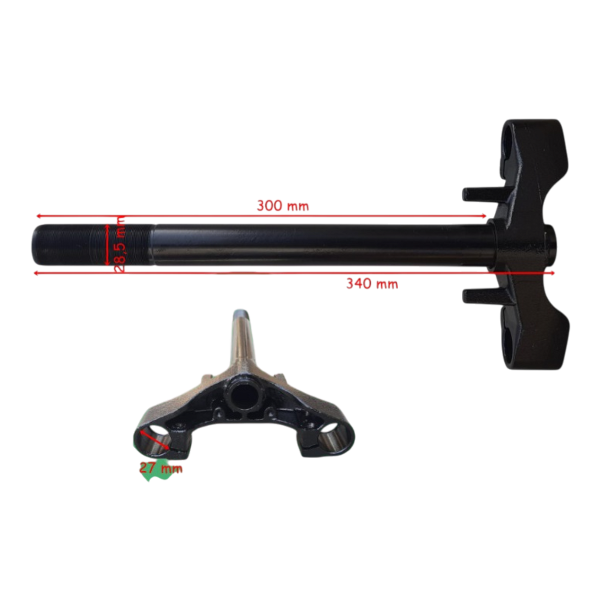 Greta 3 Tekerlekli Alt Rot (30 cm) (İthal)