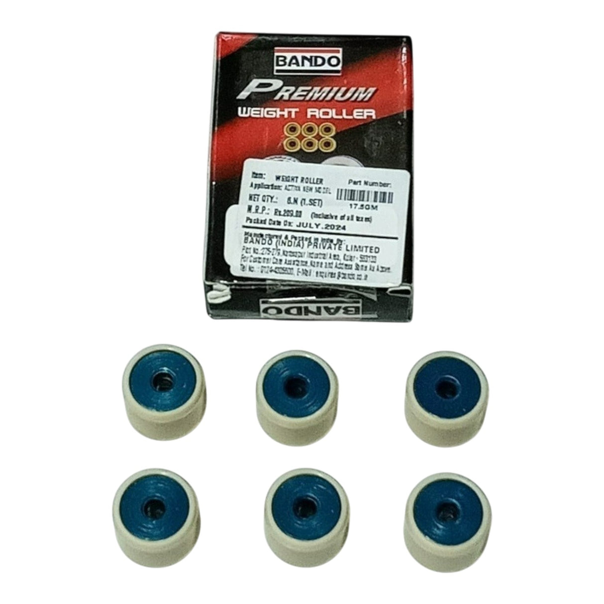 Honda Spacy Alpha Tahrik Seti (Bando) (Hindistan) (17,5gr) (18-14mm) (Hero Duet, SYM Fiddle 2)