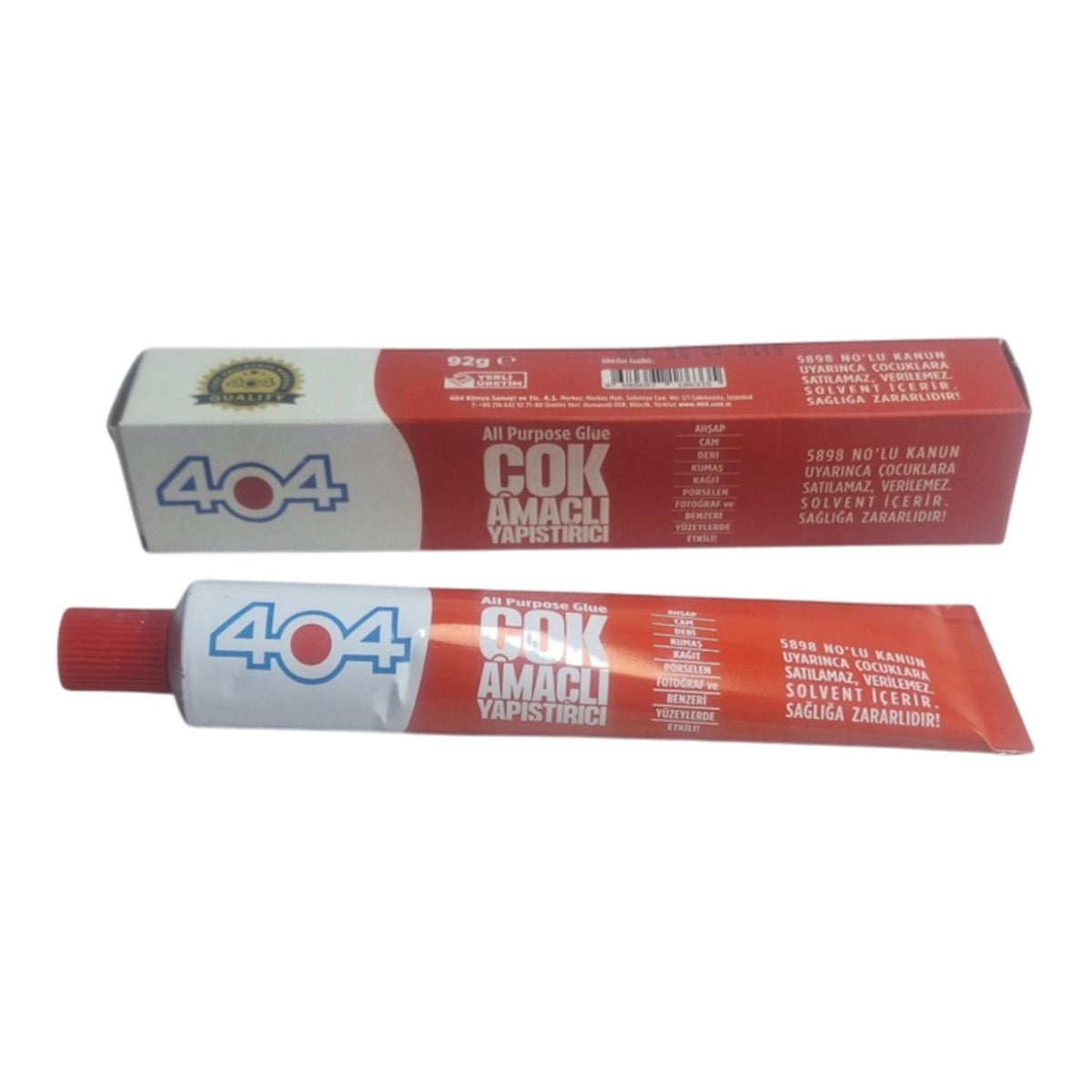 404 Çok Amaçlı Yapıştırıcı (92 gr)