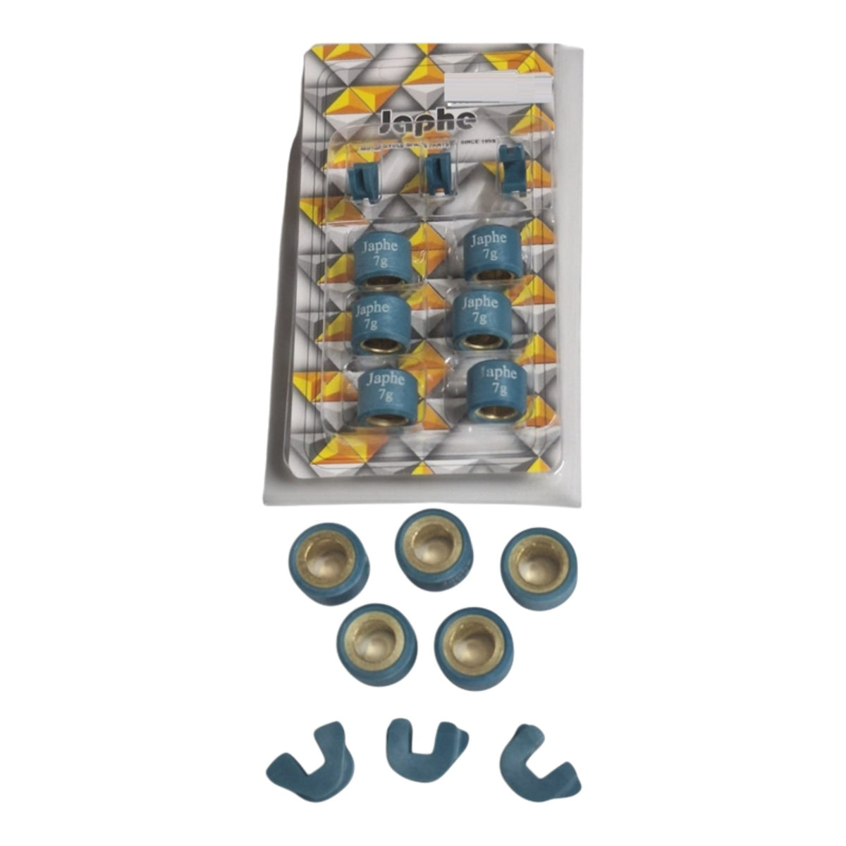 RKS Spontini 110 Tahrik Seti ve Plastiği (Scooter 125-150cc, Honda Spacy, Alpha) (9 gr) (Japhe)