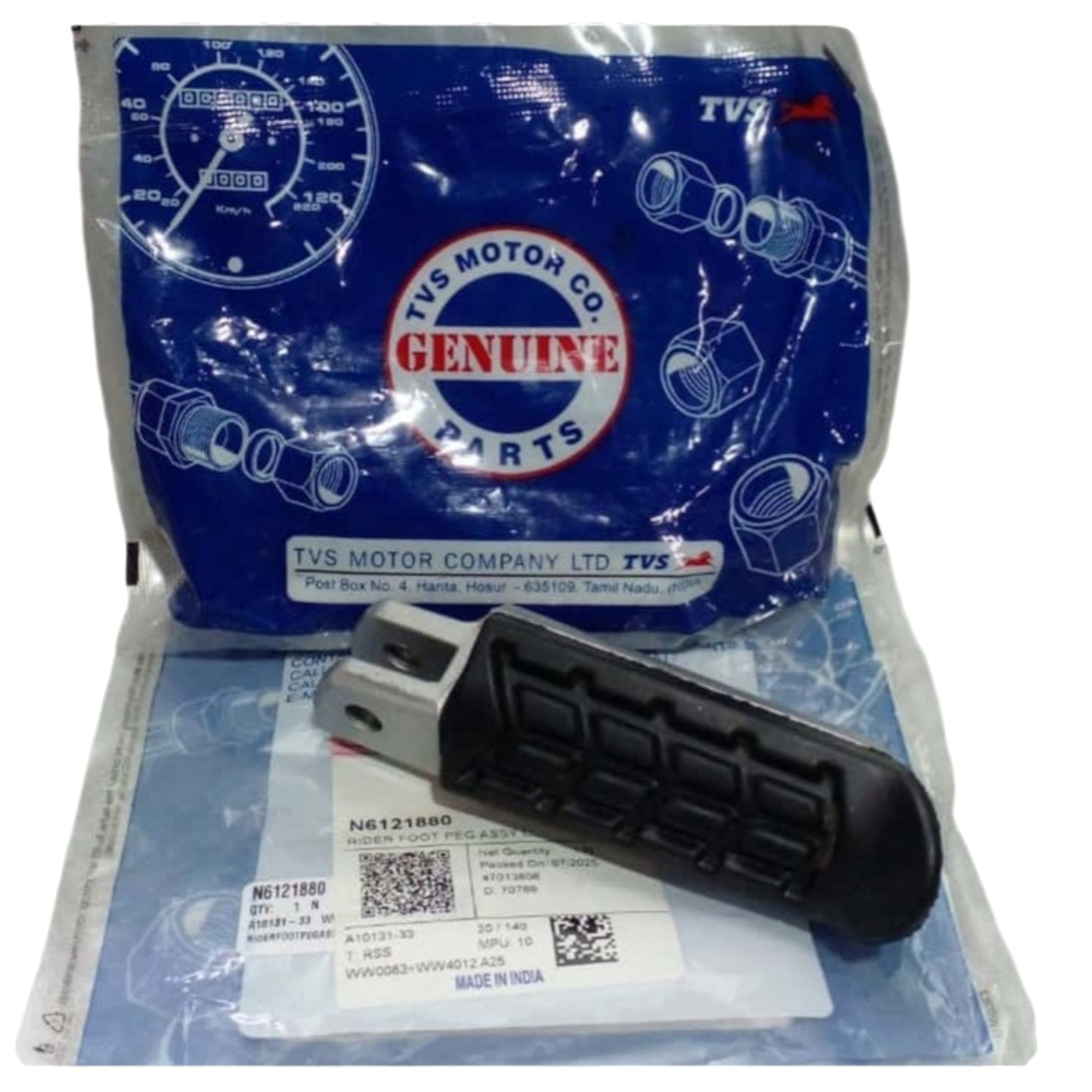 TVS Raider 125 Sol Ön Ayak Basamağı (N6121880)