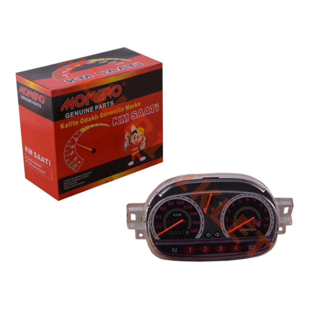 Ramzey Kalipso Kilometre Saati (100cc CUB, Dayun, Çelik, Belderia) Monero