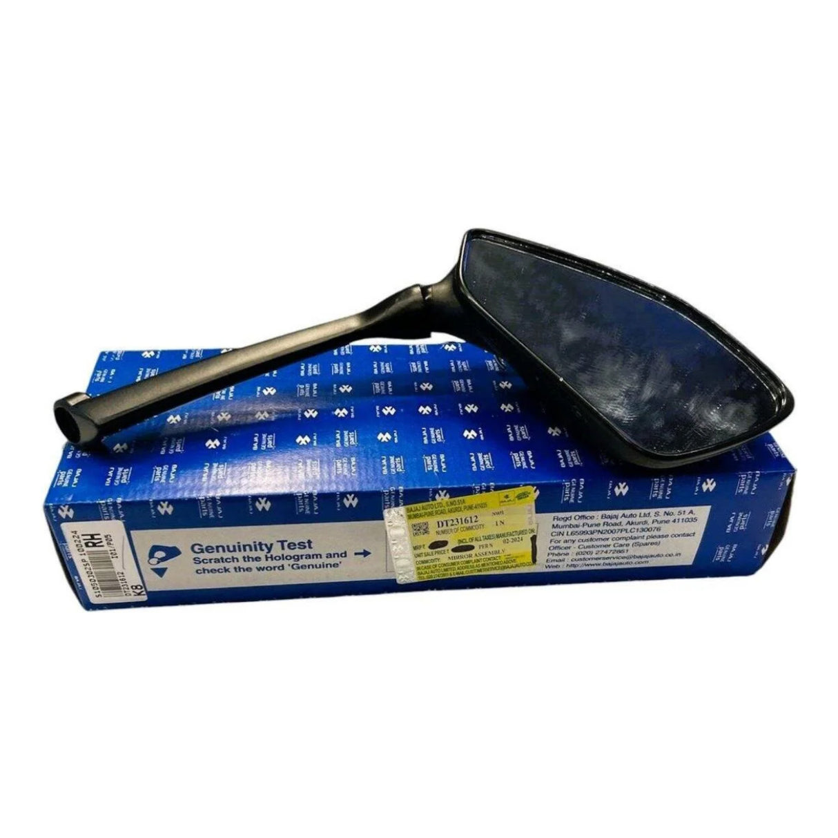 Bajaj Pulsar RS 200 Sağ Ayna (Euro 5) (DT231612)