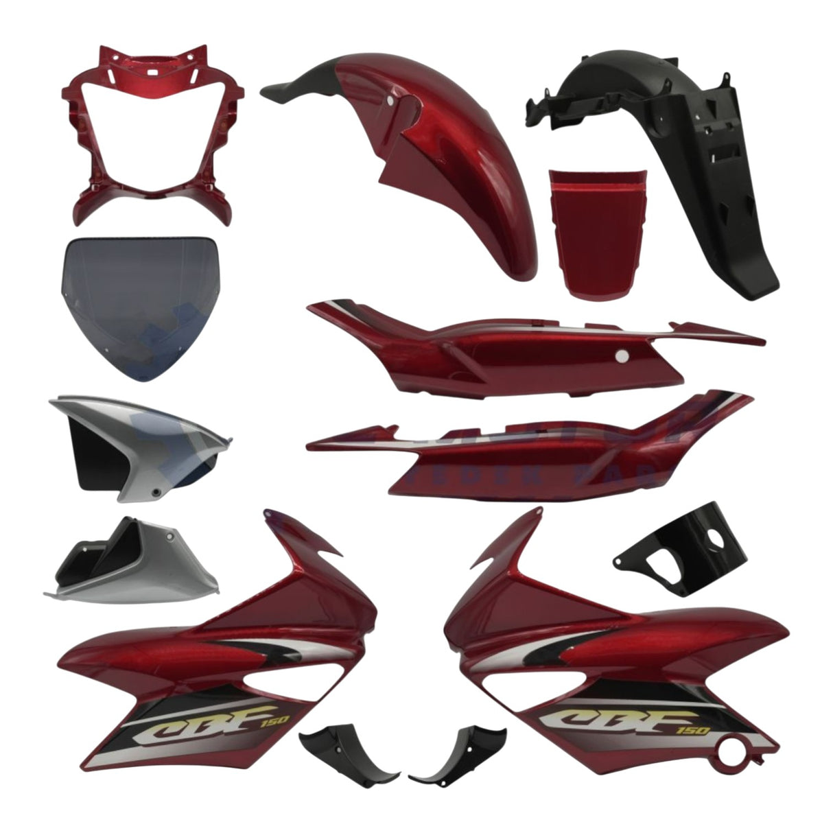 Honda CBF 150 Kaporta Seti (Kırmızı)