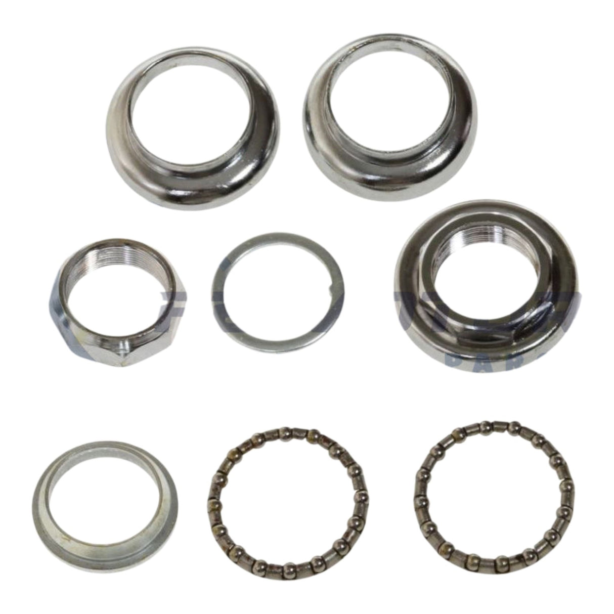 Bisiklet Shunfeng Furş Yatağı Krom Köşeli [Açık]