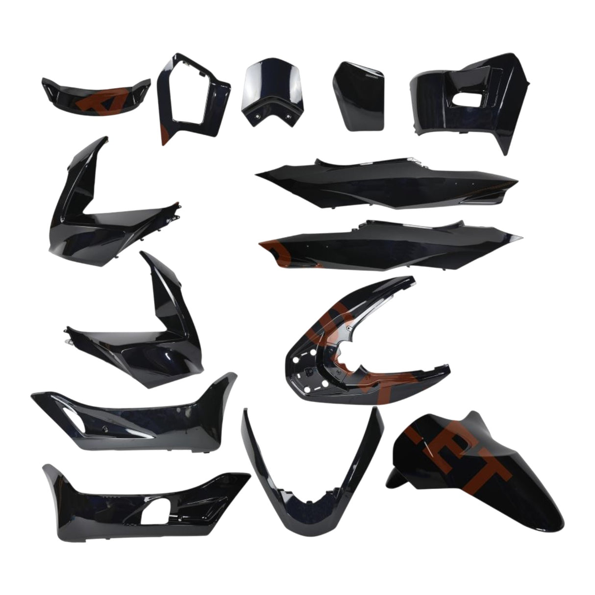 Honda PCX Kaporta Seti (Siyah) (2013-2017)