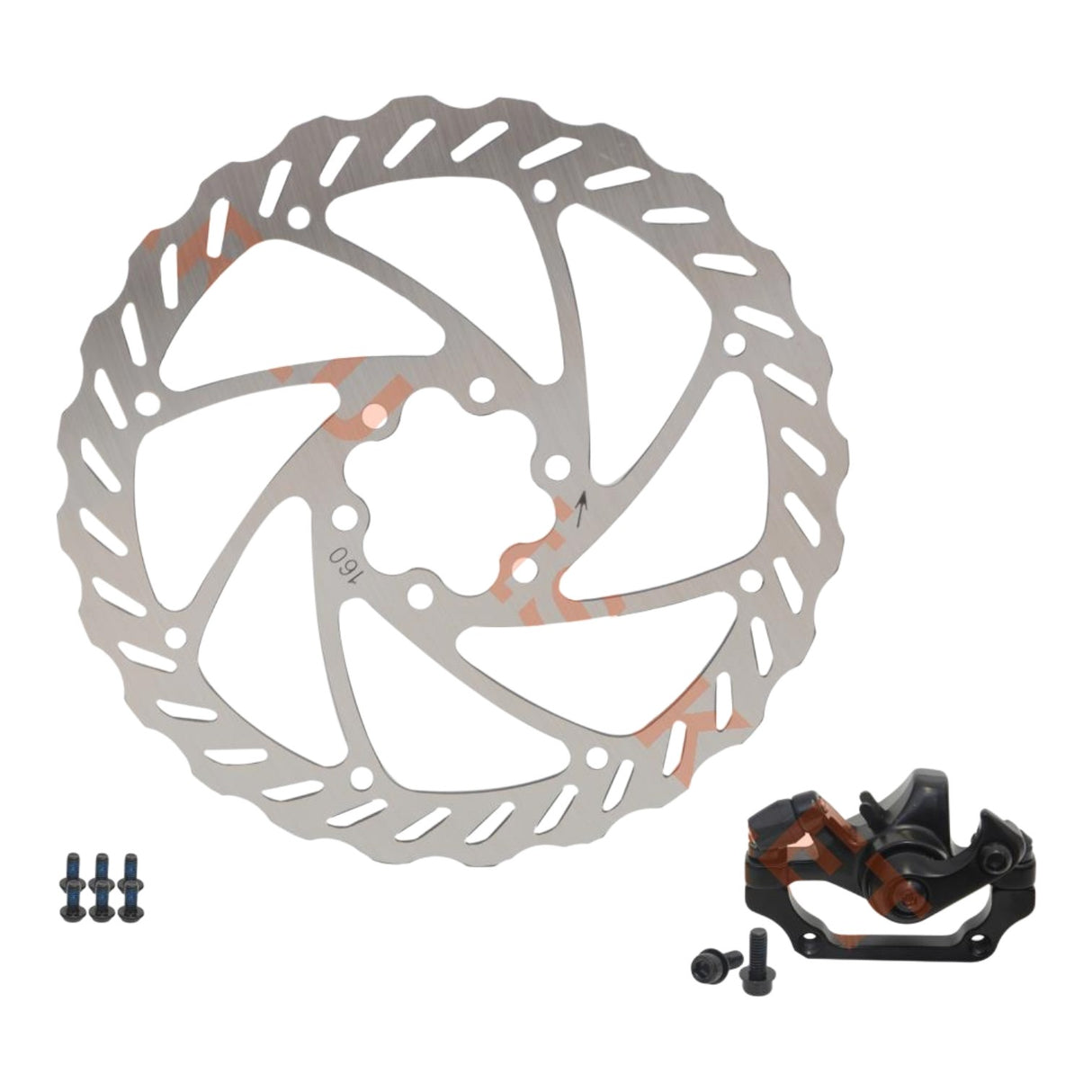 Bisiklet Arka Disk Fren ve Rotor (160 mm) (Rcts-155)