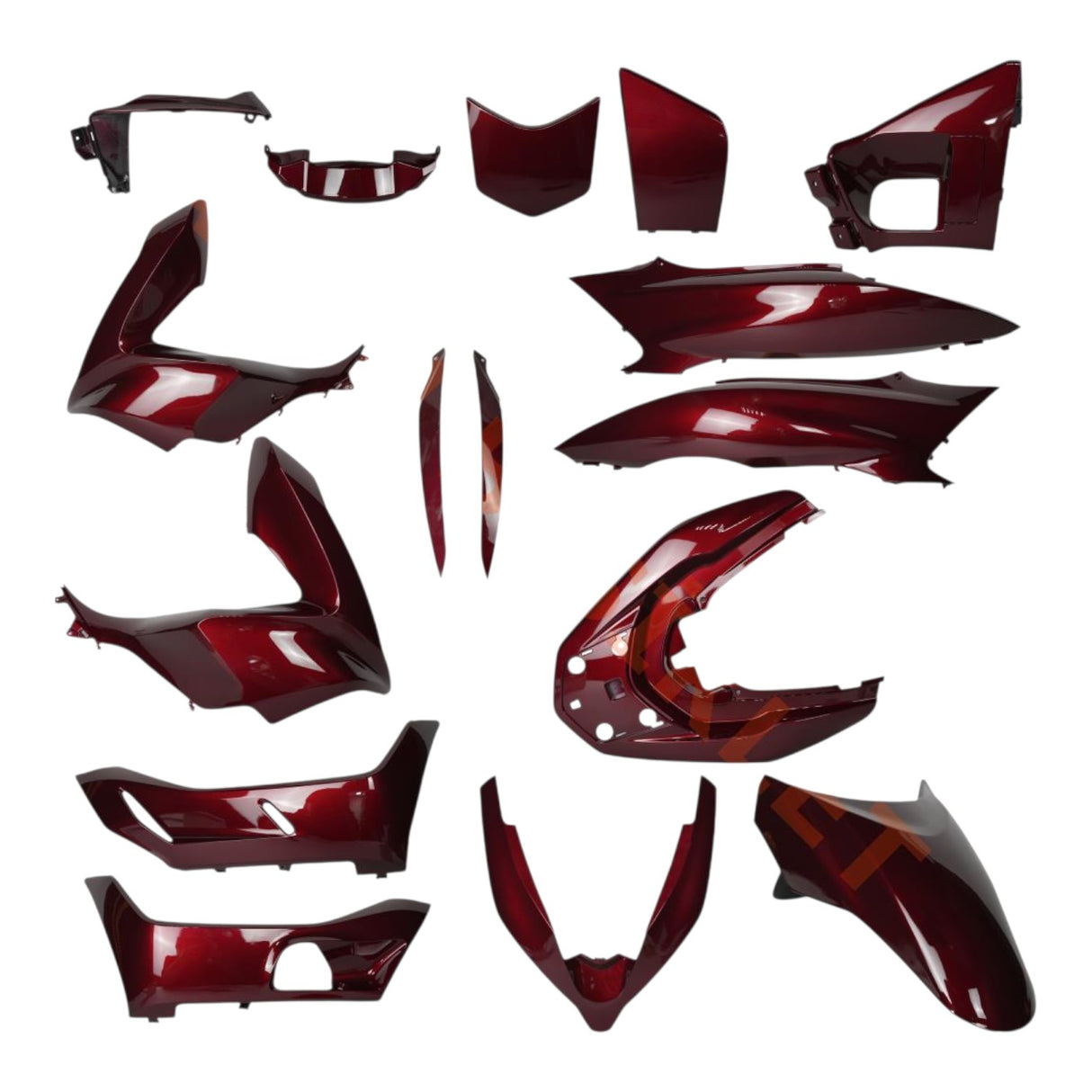 Honda PCX Kaporta Seti [2018-2019] [Bordo]