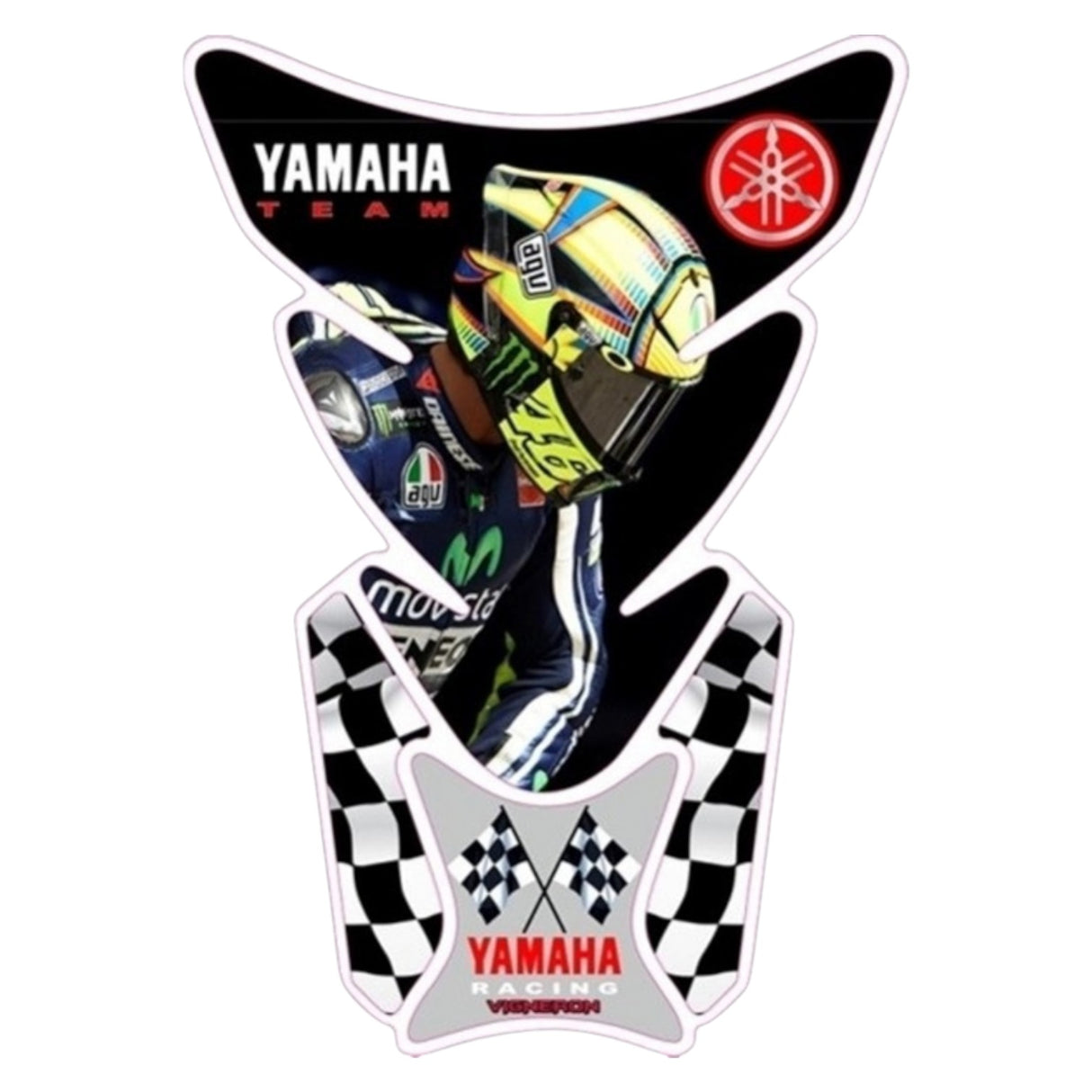 Tank Pad Yamaha Rossi 0805