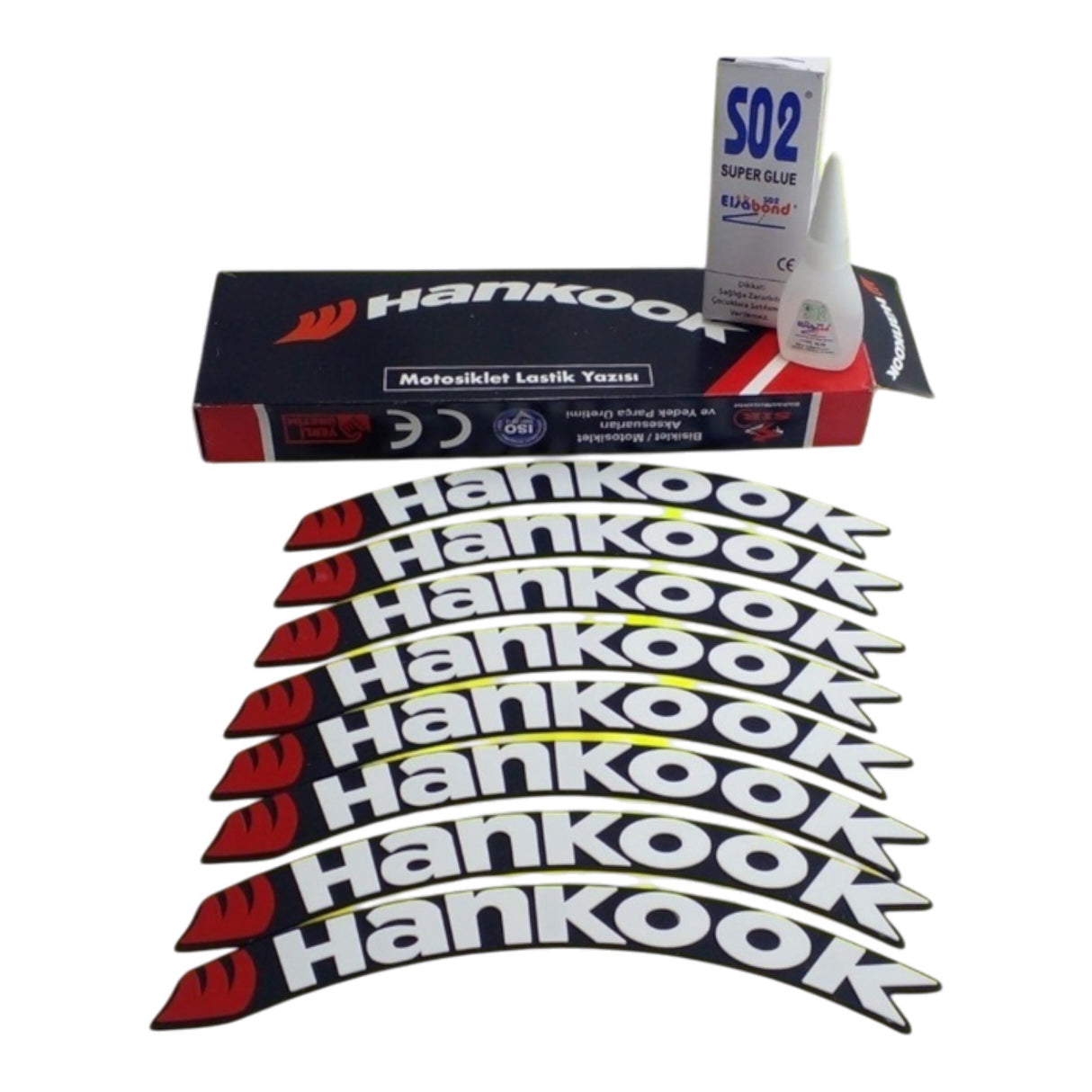 Hankook Lastik Yazısı (Lastik Kenarı Aksesuarı) (İthal)