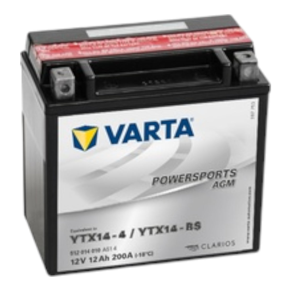 Varta Motosiklet Aküsü YTX14-BS 12V12Ah (Suyu Yanında)