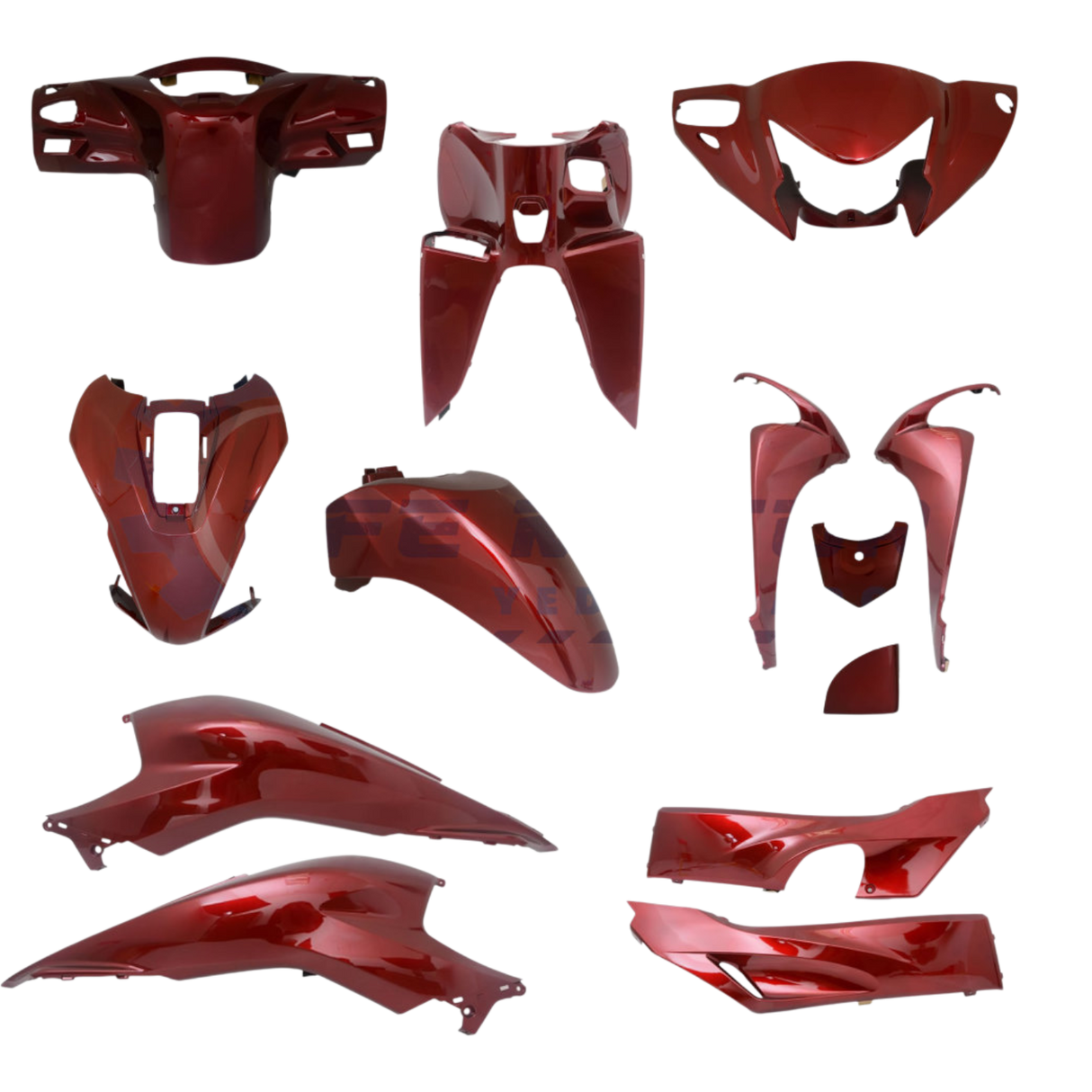 Honda Dio Kaporta Seti (Kırmızı)