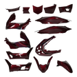 Honda PCX Kaporta Seti (Bordo) (2020-2024)