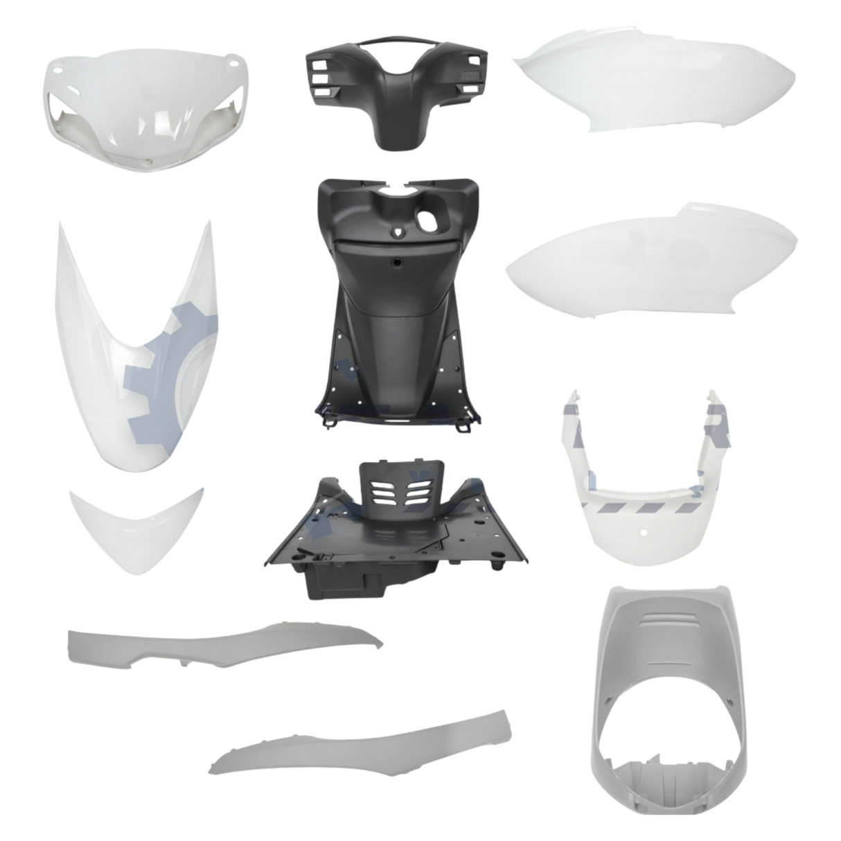 Honda Spacy Alpha 110 Kaporta Seti (Beyaz)