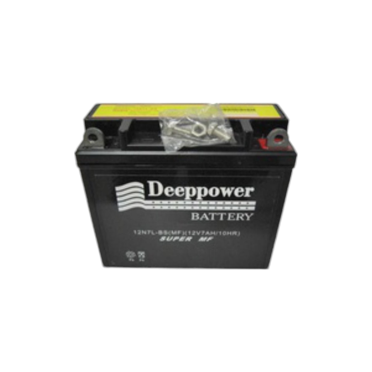 Deeppower 12N7L-BS (12V 7AH/10HR) Motosiklet Aküsü