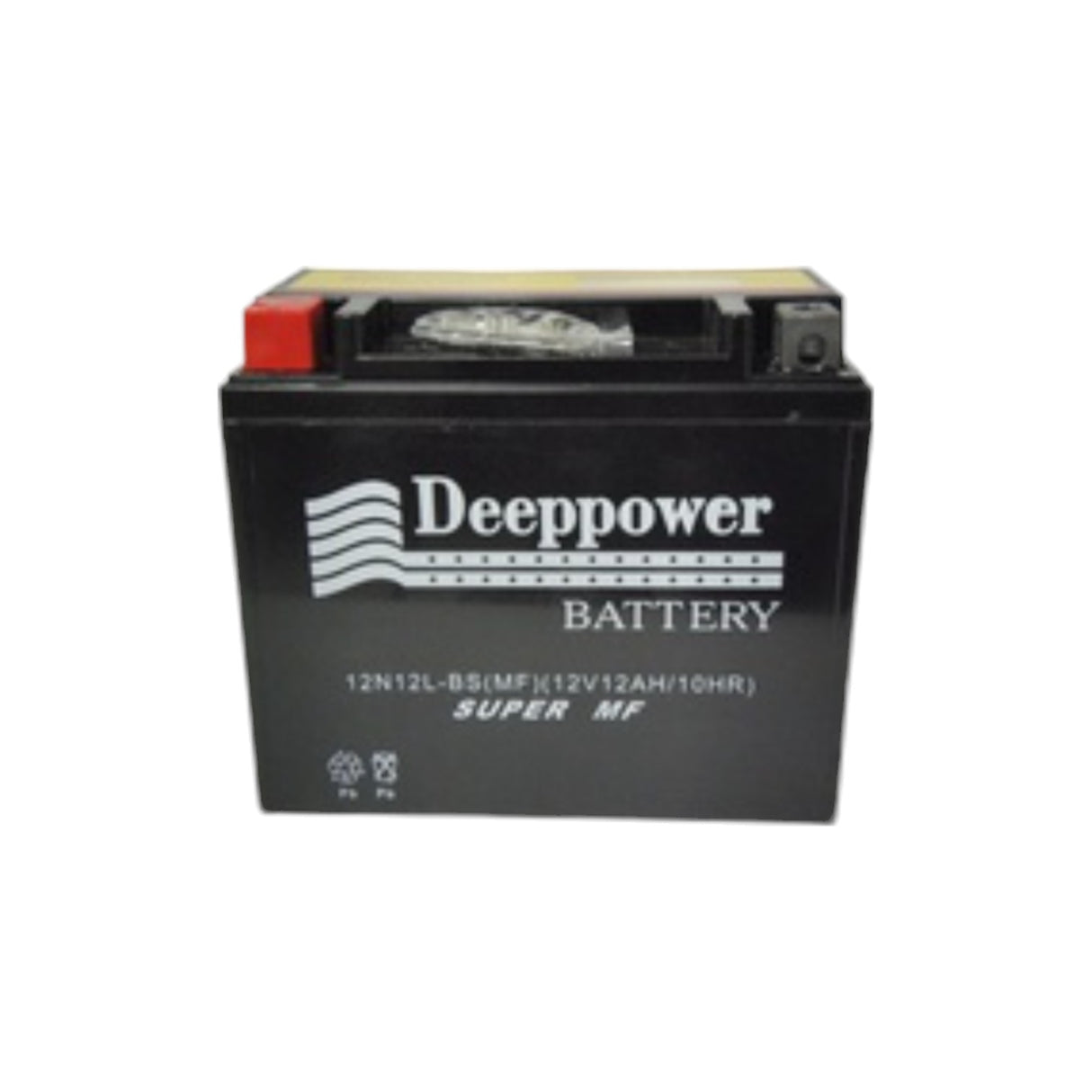 Deeppower 12N12L-BS (12V 12AH/10HR) Motosiklet Aküsü