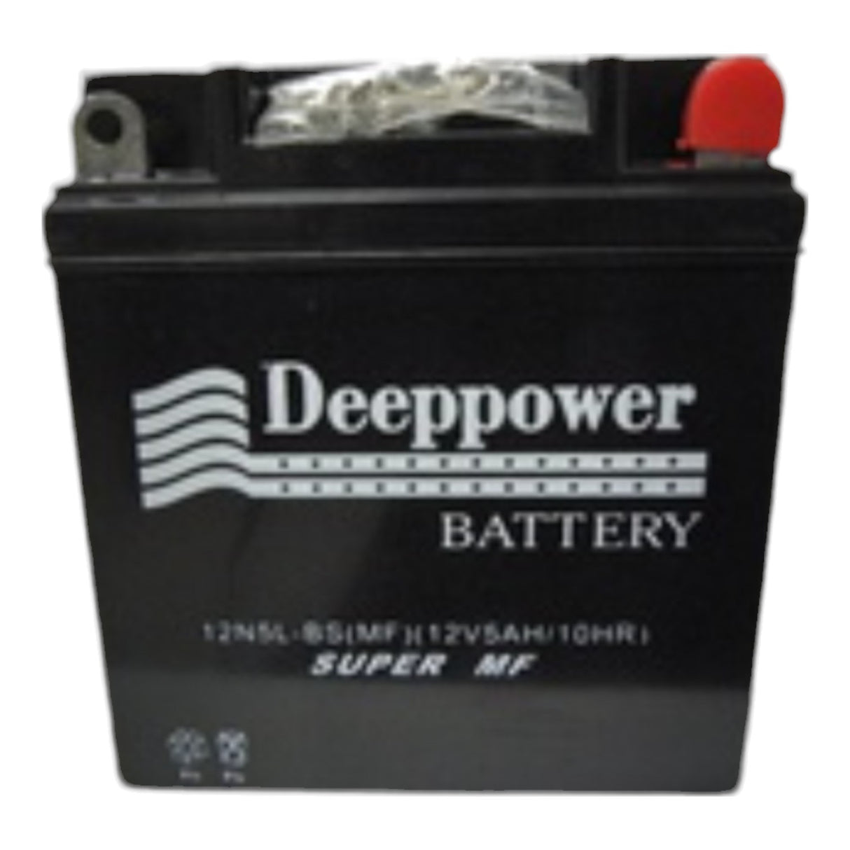 Deeppower 12N5L-BS (12V 5AH/10HR) Motosiklet Aküsü