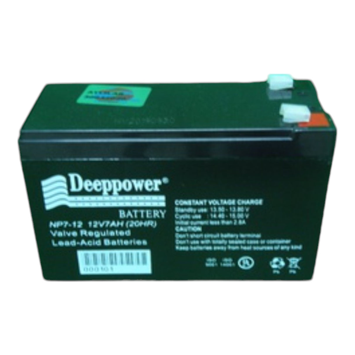 Deeppower 12V 7Ah / 20Hr (DP12-7) Çocuk Arabası Aküsü