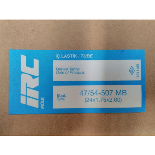 IRC İç Lastik 24x1.75x2.00 (47/54-507 MB) (8595)