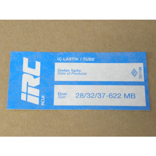 IRC İç Lastik 28x1 1/4x1 1/2 (28/32/37-622MB) (8554)