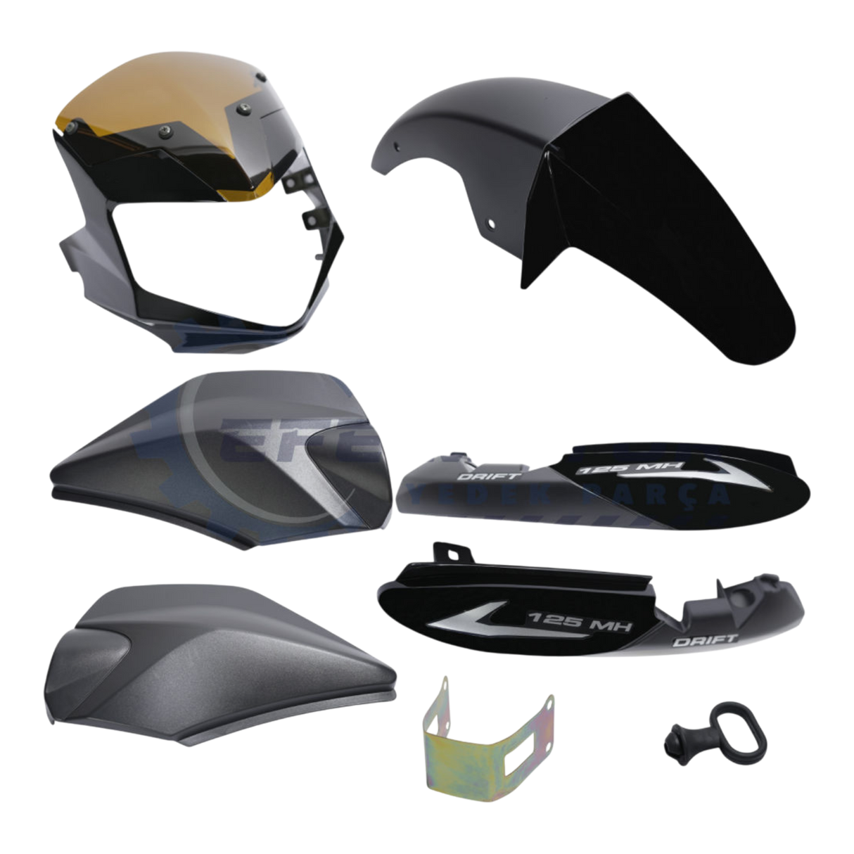 Mondial MH Drift Kaporta Seti (Siyah)