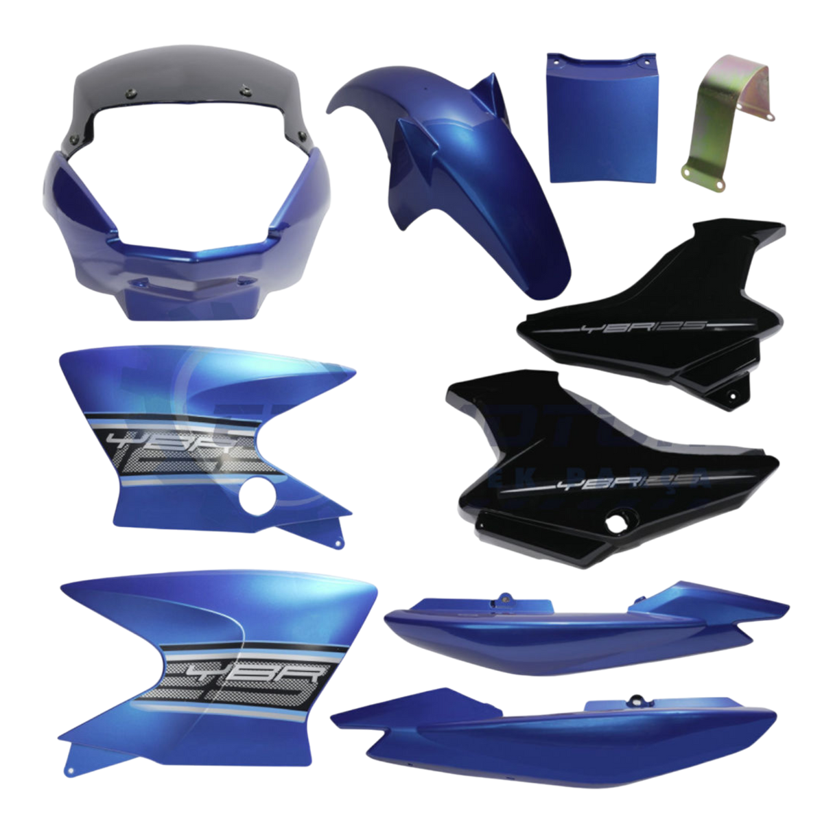 Yamaha YBR-K 125 Kaporta Seti (Mavi)