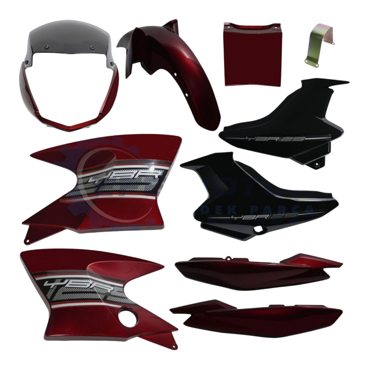 Yamaha YBR-K Kaporta Seti [Kırmızı]