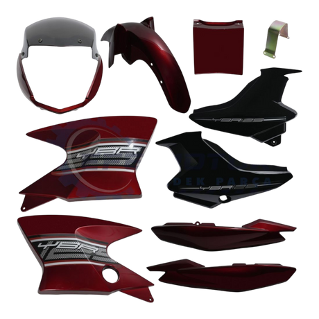 Yamaha YBR-K Kaporta Seti [Kırmızı]