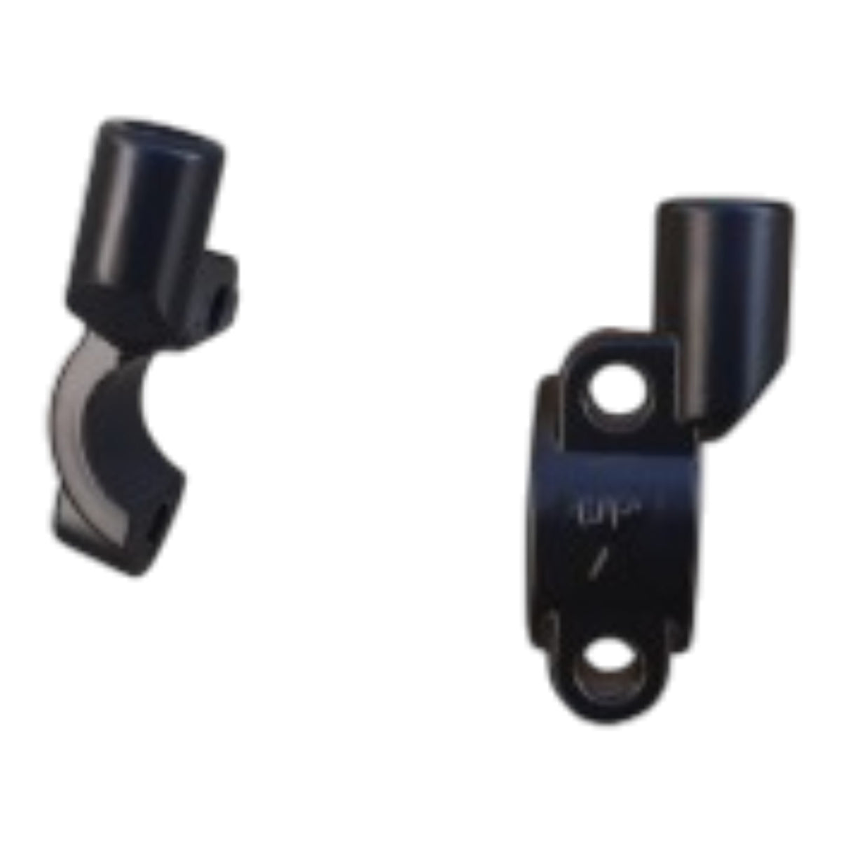 Motosiklet Ayna Bağlantı Kelepçesi (Yarım) (10 mm) (Düz-Düz Diş) (İthal)