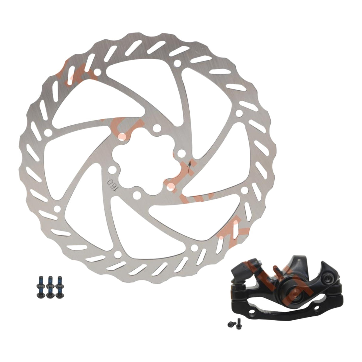 Bisiklet Ön Disk Fren ve Rotor (160 mm) (Rcts-155)