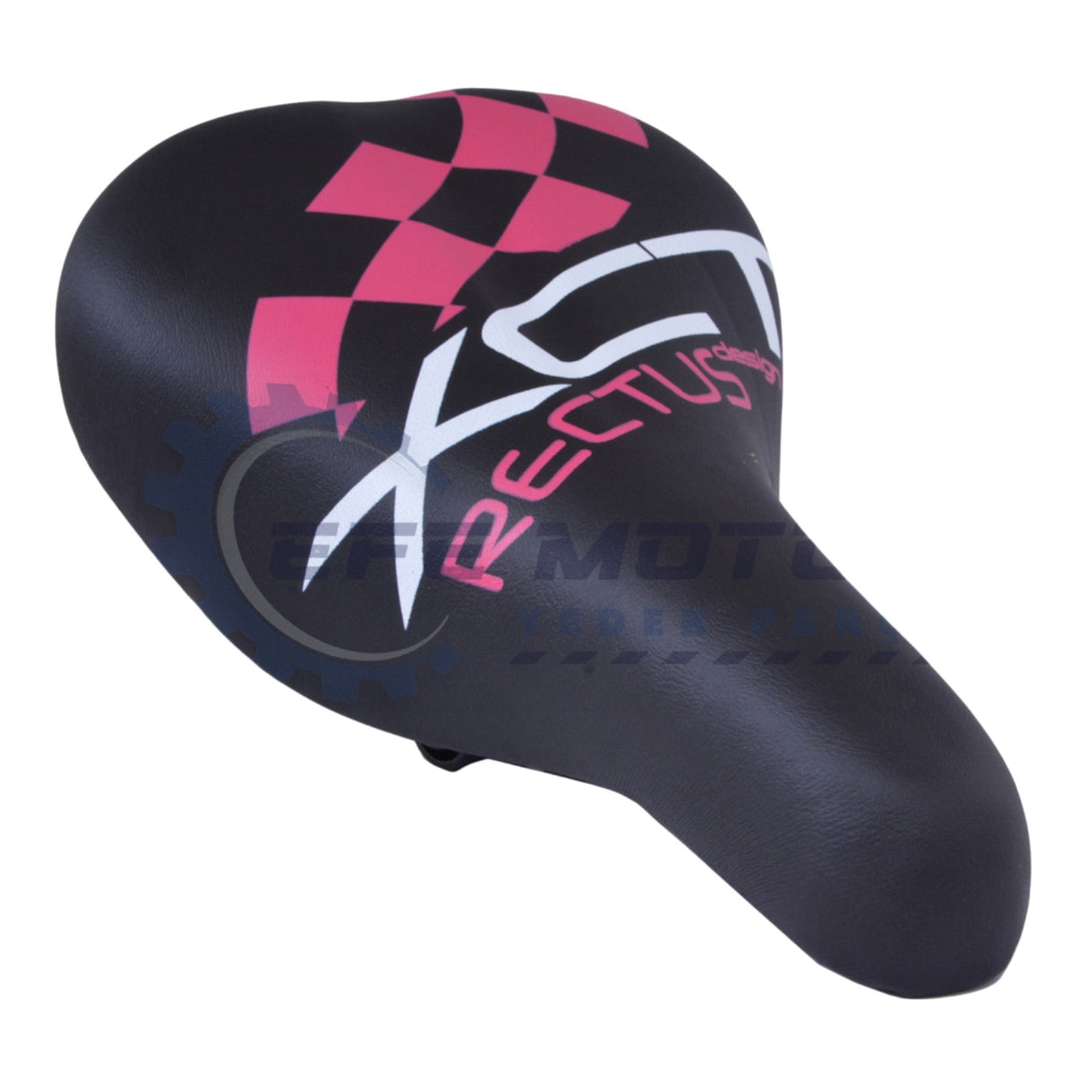 Bisiklet 16-20 Jant MTB Sele Çift Renkli Reflektörlü Pembe Rectus