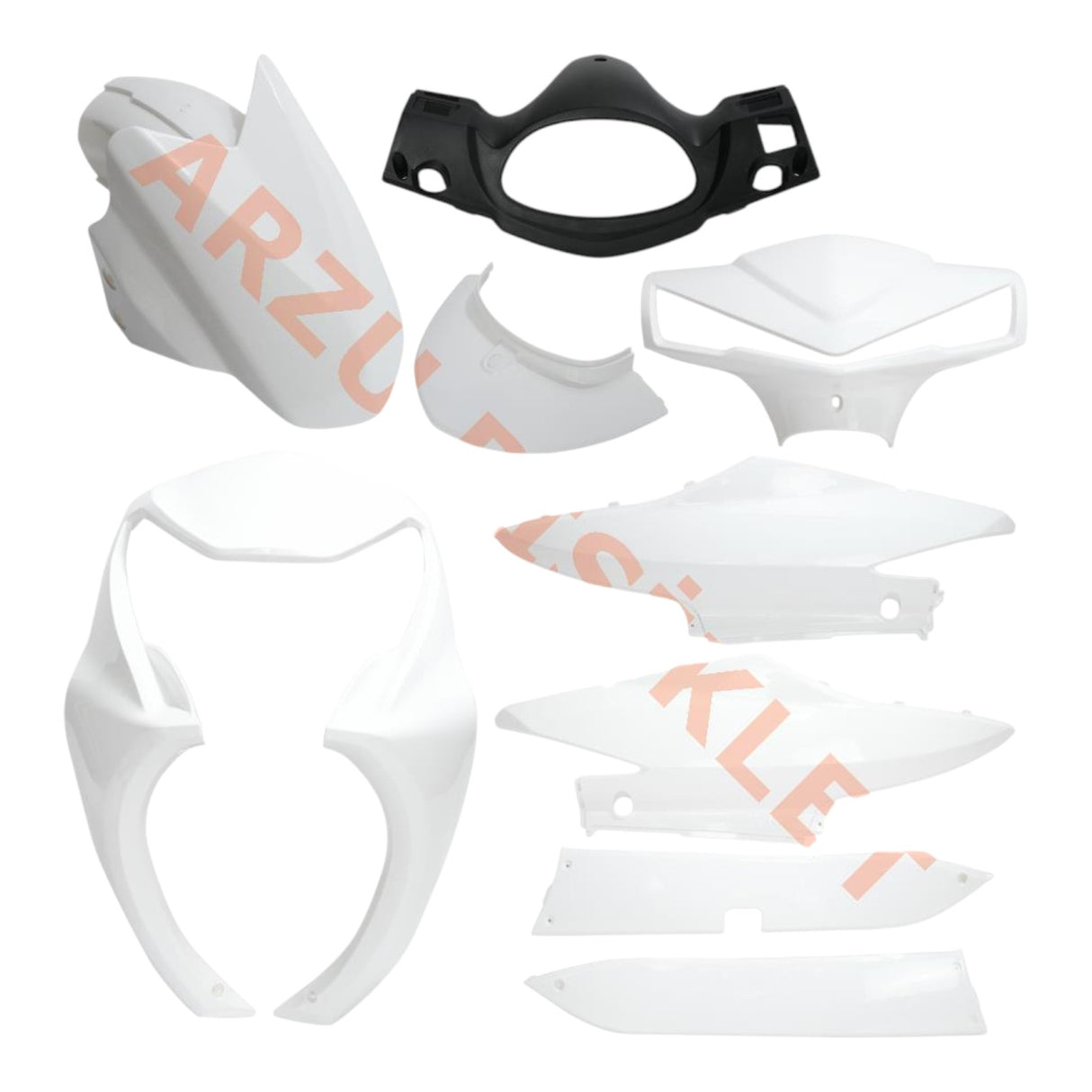 Kuba Space Pro Kaporta Seti (Beyaz) (Boyalı Aksam) (Kuba Space Max Uyumlu)