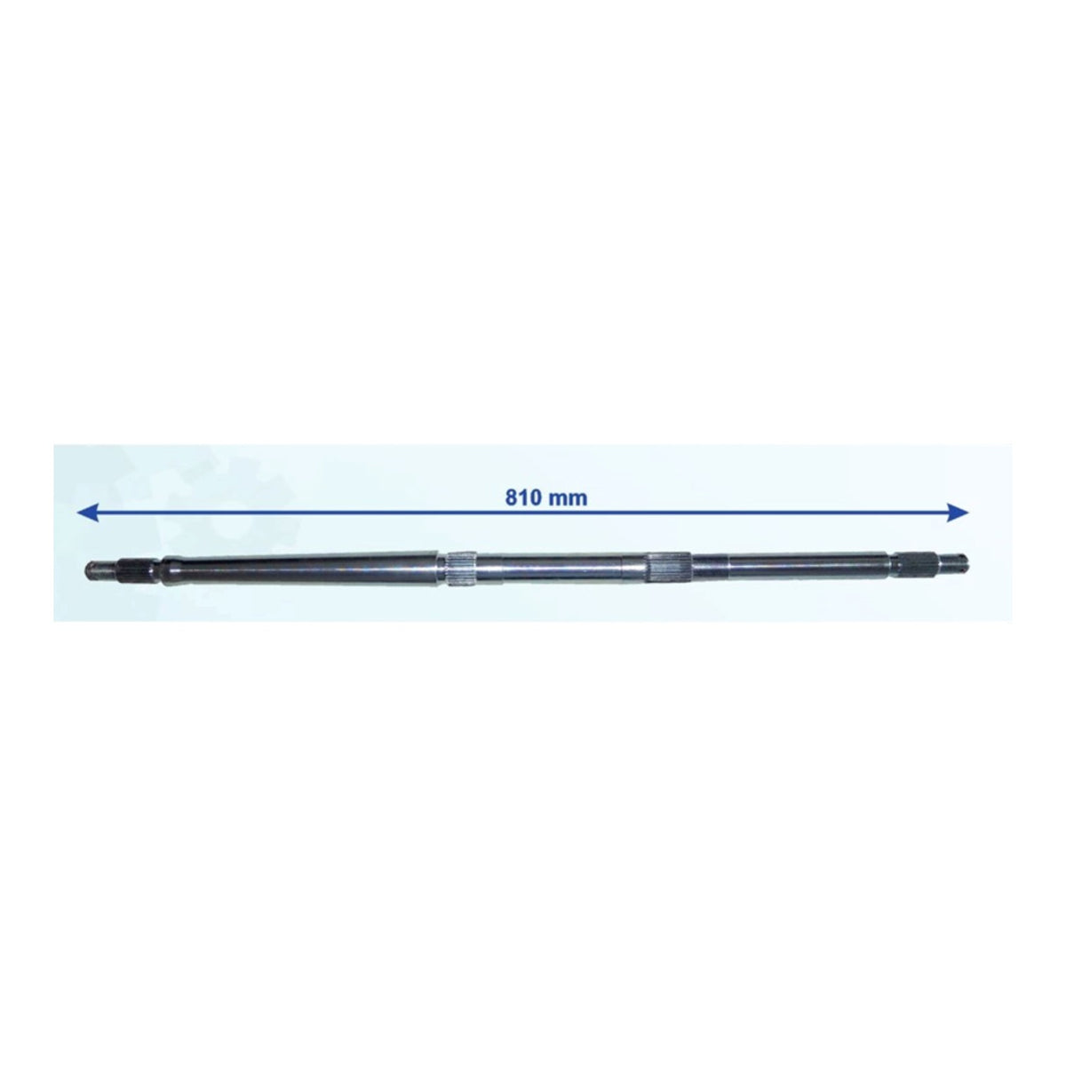 ATV Yuki 150C Aks Mili (810 mm) (Tek Yivli) (30 mm Bilya Yatağı) (23 Freze) (Yerli)