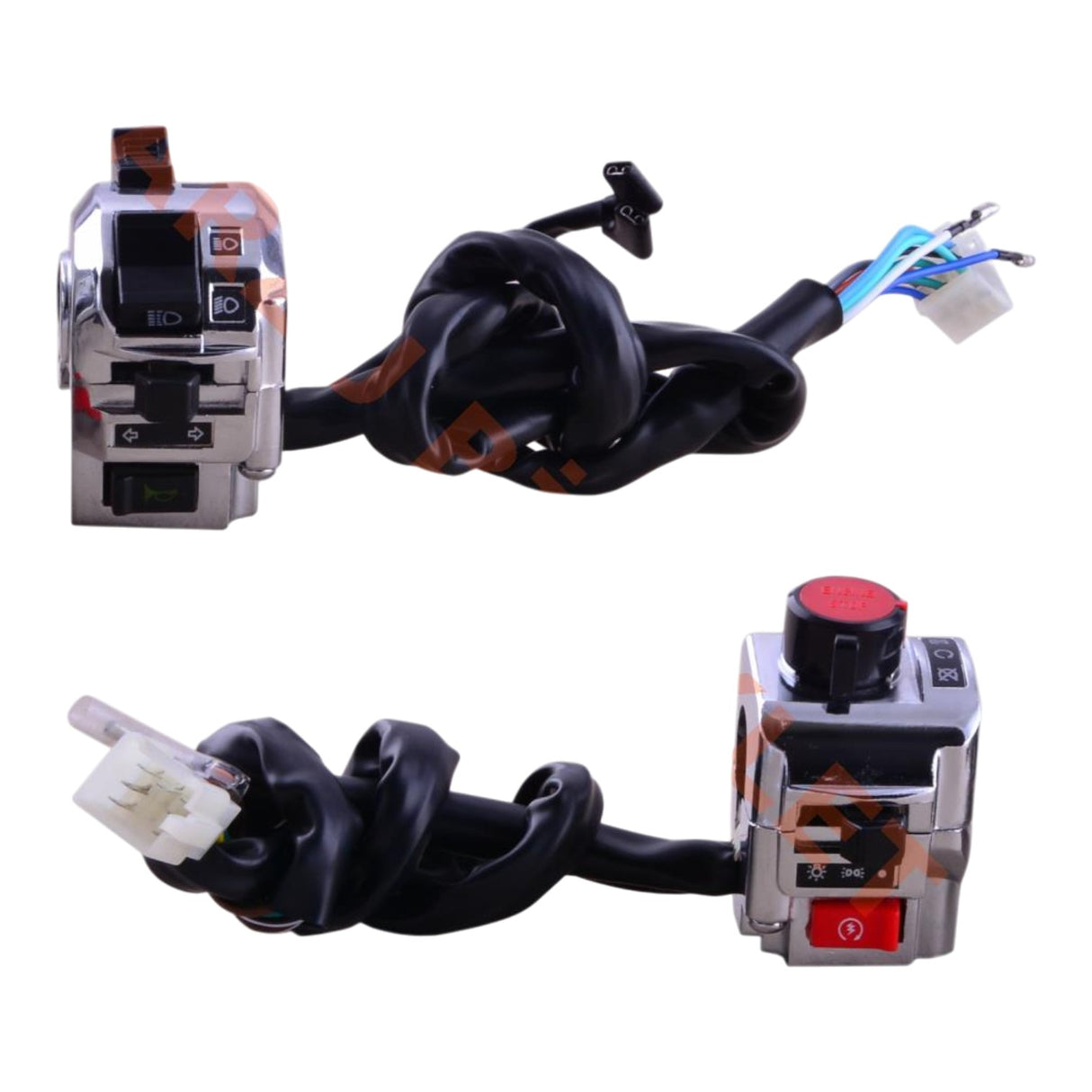 Mondial KT Sağ Sol Kumanda (Takım) (Krom)