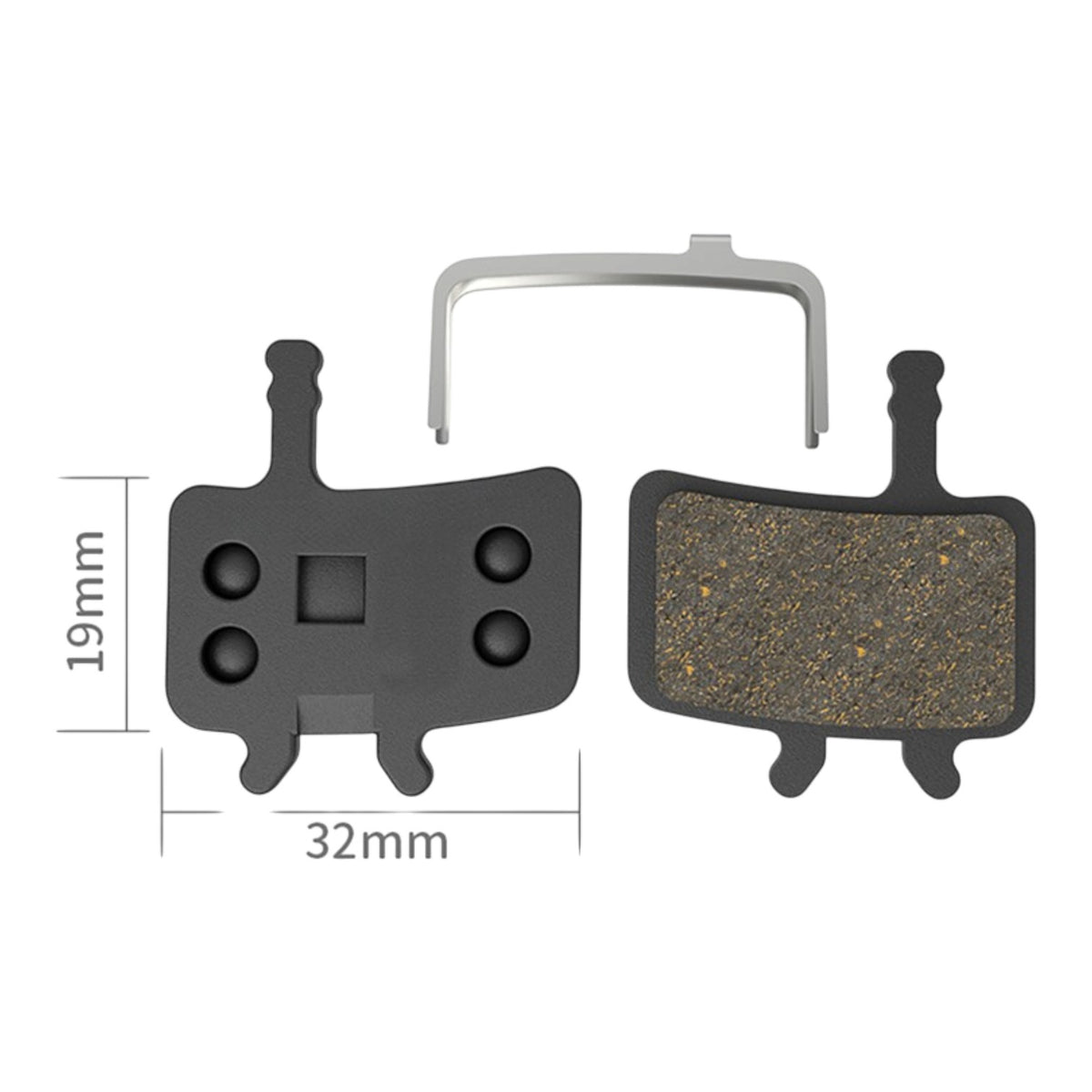 Bisiklet Disk Fren Balatası (Yarı Metal) (EZmtb BP1010)