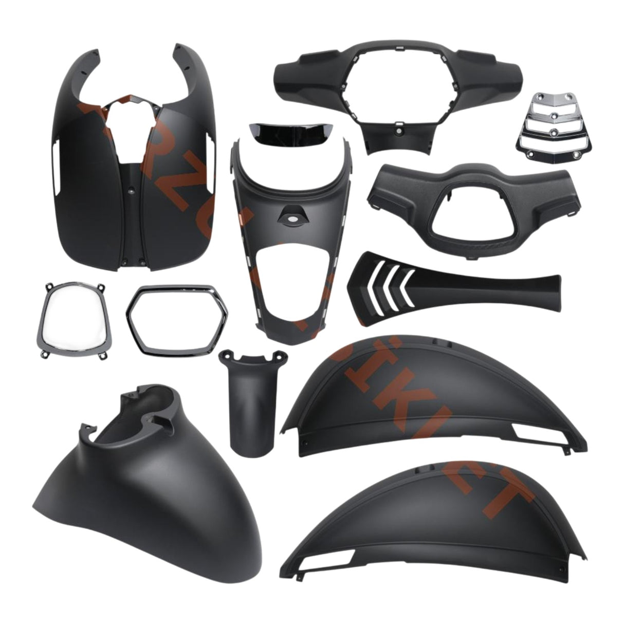 Kuba Bluebird Kaporta Seti (Siyah)