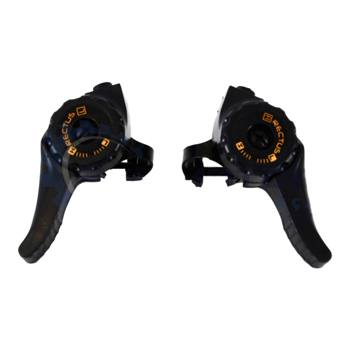 Bisiklet Grip Shift Vites Kolu 7'li No-Index KDSG-08 (Set, Tekli, Ambalaj) Mavi - Saiguan