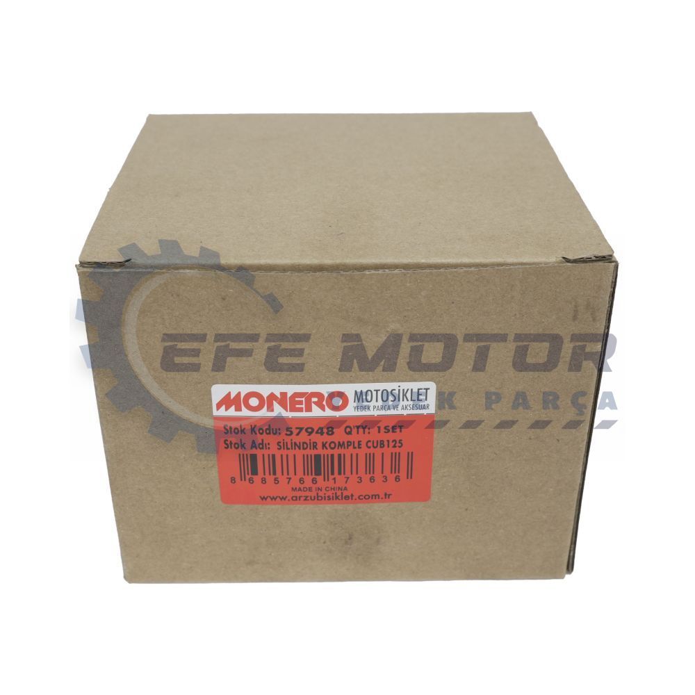 CUB Serisi 125cc Silindir Komple [13 Perno - 57mm Piston - DY Segman] (RKS Sniper Pro X 135cc)